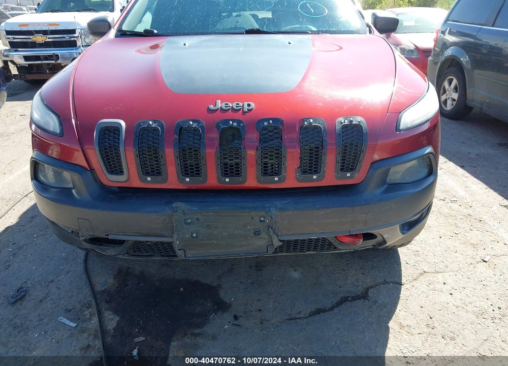 2014 JEEP CHEROKEE TRAILHAWK VIN: 1C4PJMBS4EW158749
