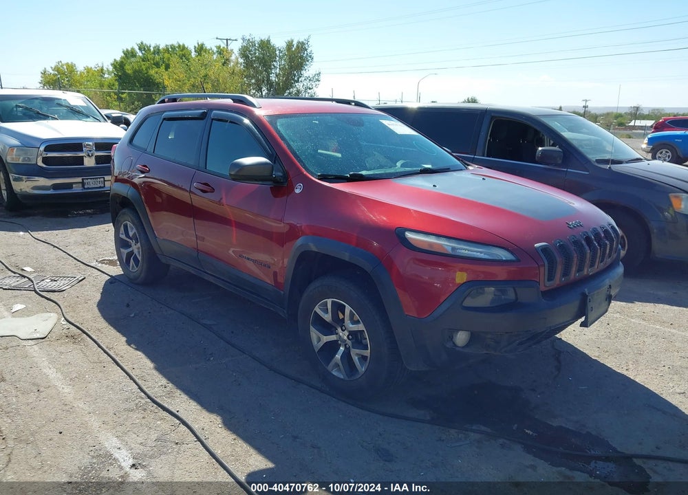 2014 JEEP CHEROKEE TRAILHAWK VIN: 1C4PJMBS4EW158749