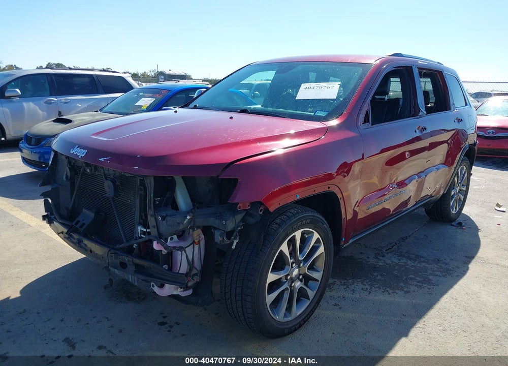 2018 JEEP GRAND CHEROKEE LIMITED 4X2 VIN: 1C4RJEBG0JC260586