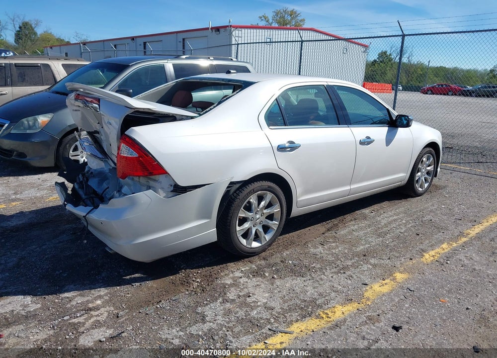 2011 FORD FUSION SEL VIN: 3FAHP0JG1BR120537