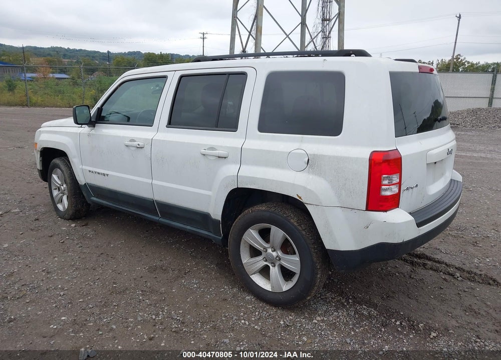 2011 JEEP PATRIOT SPORT VIN: 1J4NF1GB7BD282113
