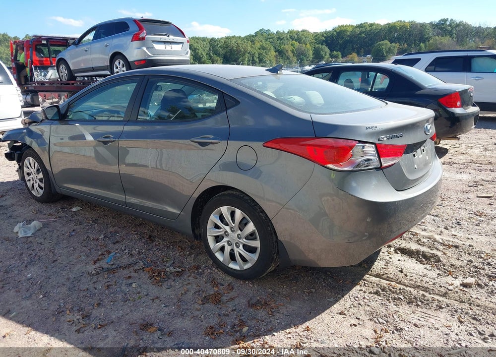2013 HYUNDAI ELANTRA GLS VIN: 5NPDH4AE3DH171927