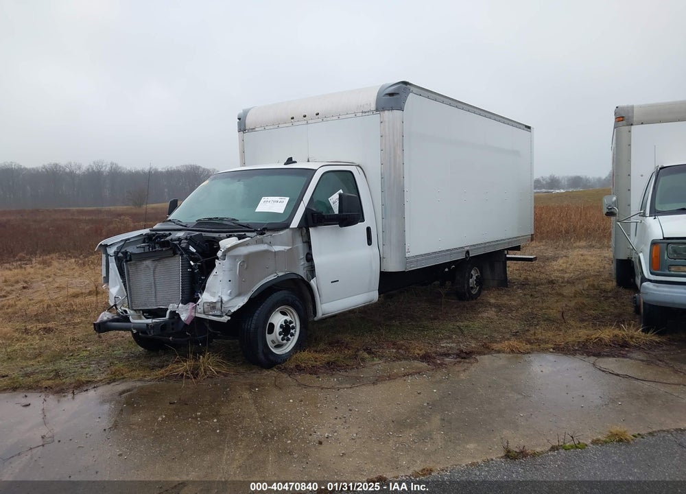 2022 GMC SAVANA CUTAWAY WORK VAN VIN: 7GZ37TC74NN001605