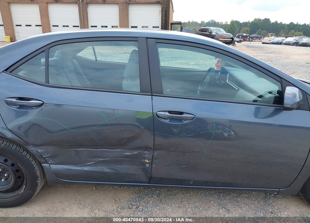 2018 TOYOTA COROLLA LE VIN: 2T1BURHE4JC003119