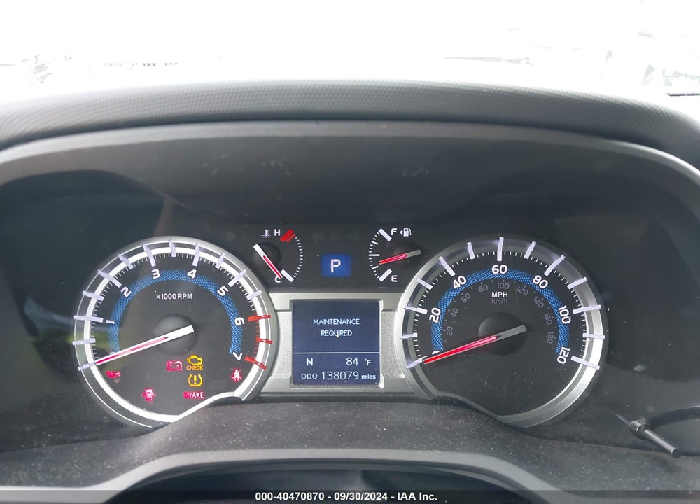 2015 TOYOTA 4RUNNER LIMITED VIN: JTEZU5JR0F5094443