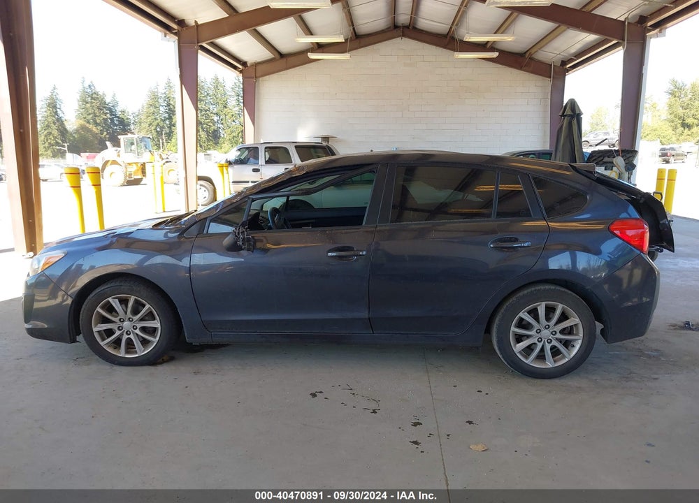 2014 SUBARU IMPREZA 2.0I PREMIUM VIN: JF1GPAC66E8263379