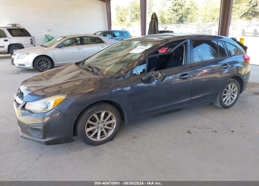 2014 SUBARU IMPREZA 2.0I PREMIUM VIN: JF1GPAC66E8263379