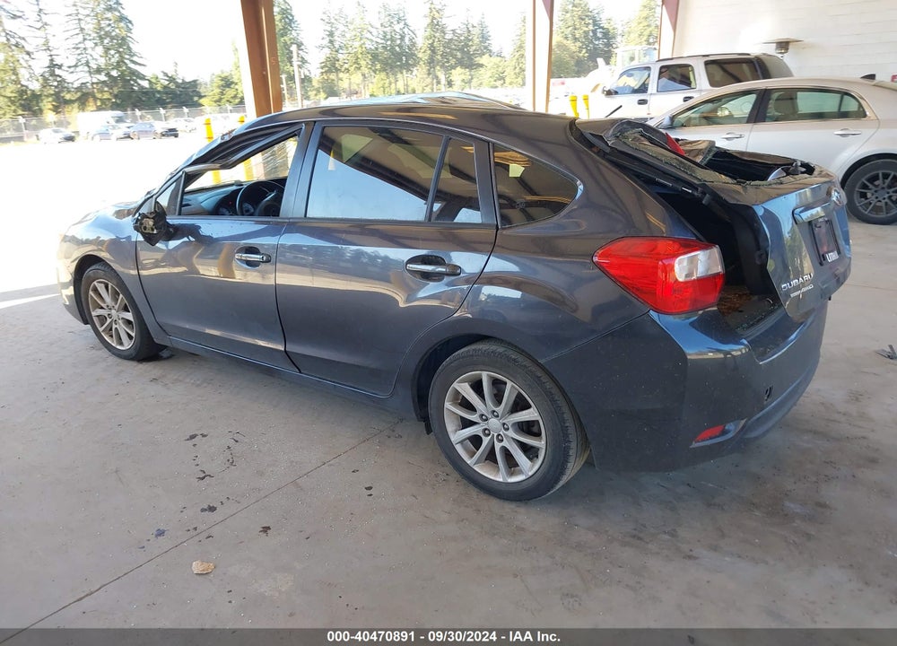 2014 SUBARU IMPREZA 2.0I PREMIUM VIN: JF1GPAC66E8263379