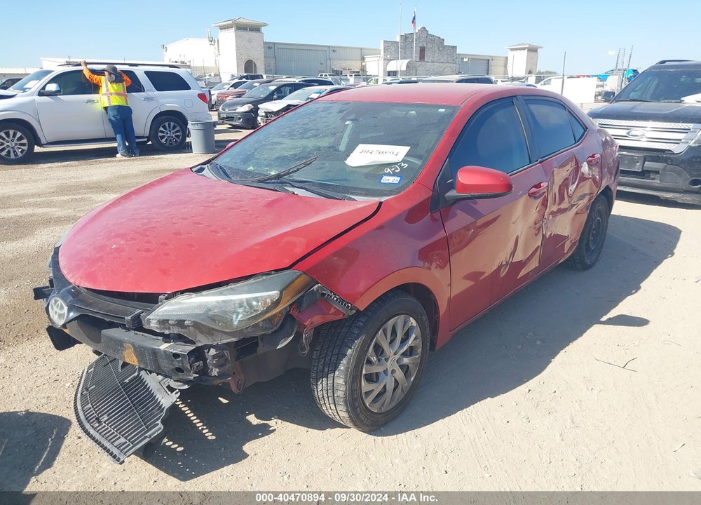 2017 TOYOTA COROLLA LE VIN: 5YFBURHE2HP615247