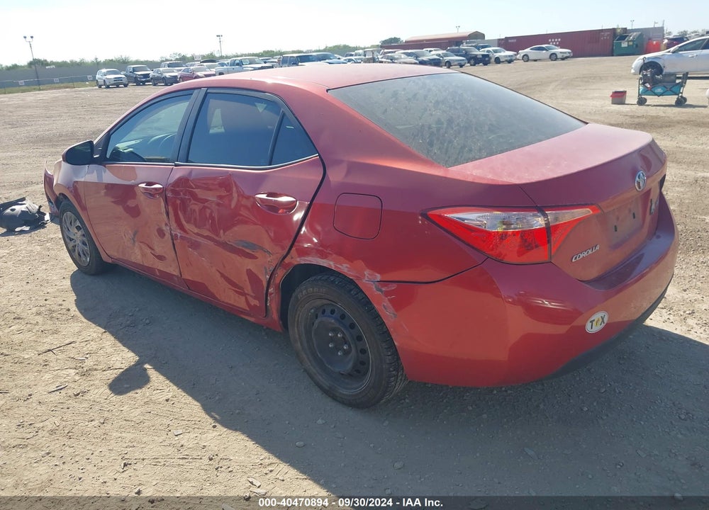 2017 TOYOTA COROLLA LE VIN: 5YFBURHE2HP615247