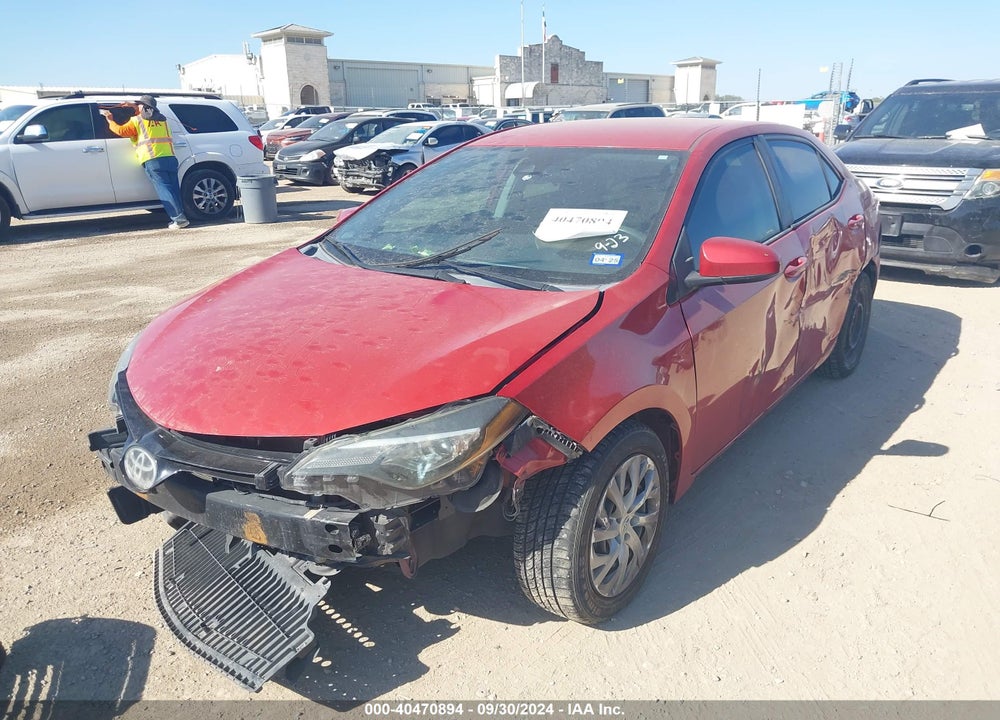 2017 TOYOTA COROLLA LE VIN: 5YFBURHE2HP615247