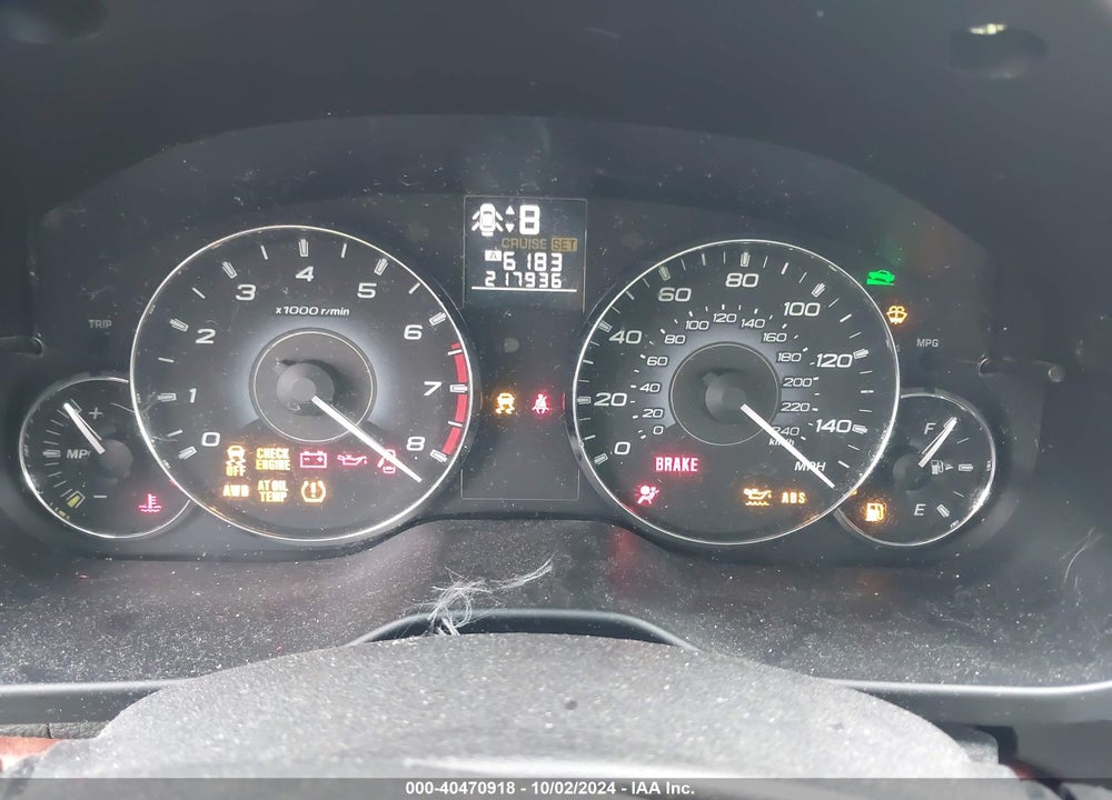 2010 SUBARU OUTBACK 2.5I LIMITED VIN: 4S4BRBKC1A3328959