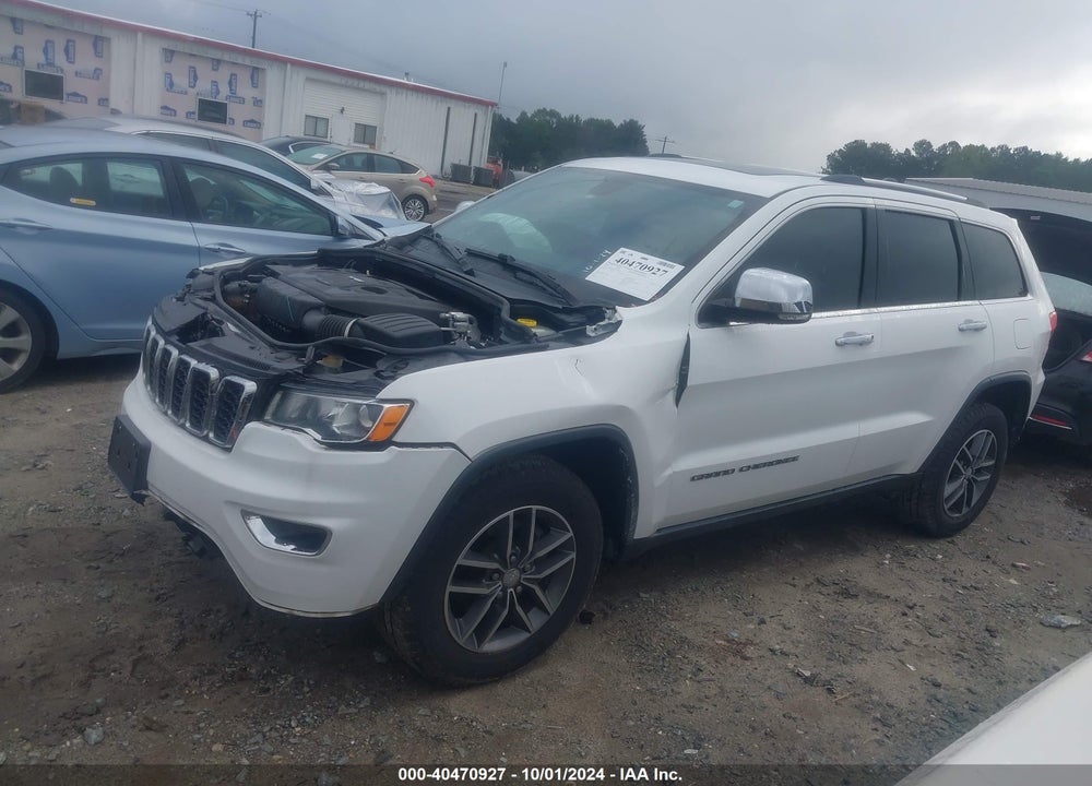 2017 CHEROKEE JEEP GRAND  LIMITED 4X4 VIN: 1C4RJFBG1HC811978