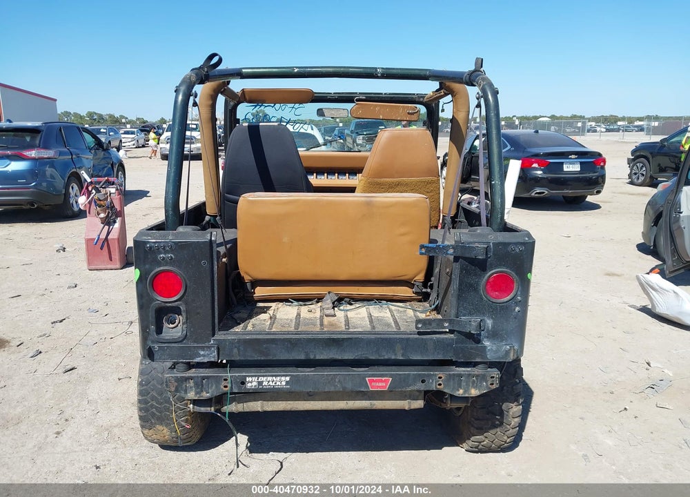 1995 JEEP WRANGLER / YJ S/RIO GRANDE VIN: 1J4FY19P1SP276605