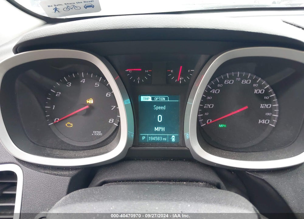 2014 CHEVROLET EQUINOX LS VIN: 2GNALAEK7E1113233
