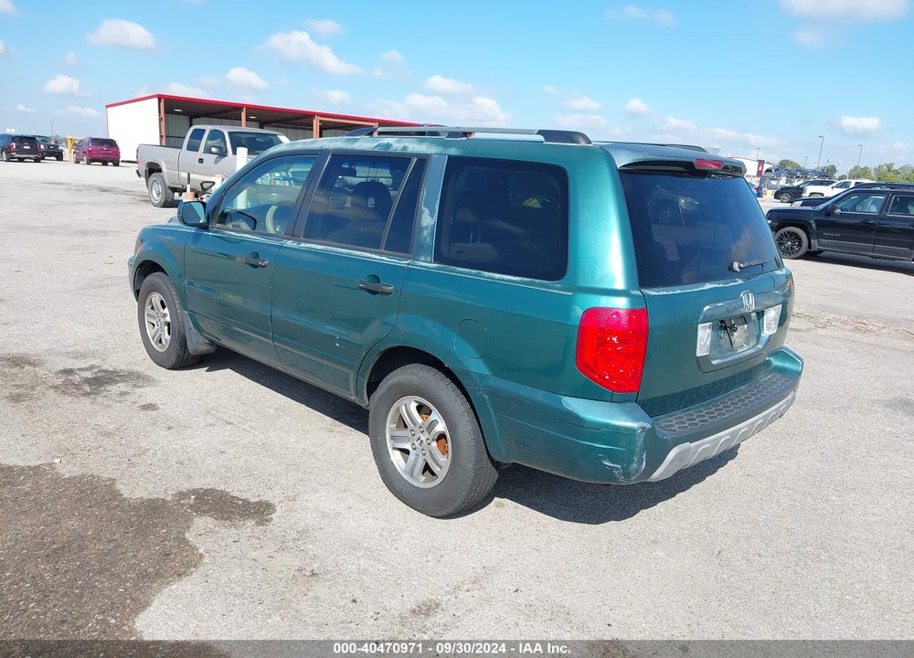 2003 HONDA PILOT EX VIN: 2HKYF18473H504535
