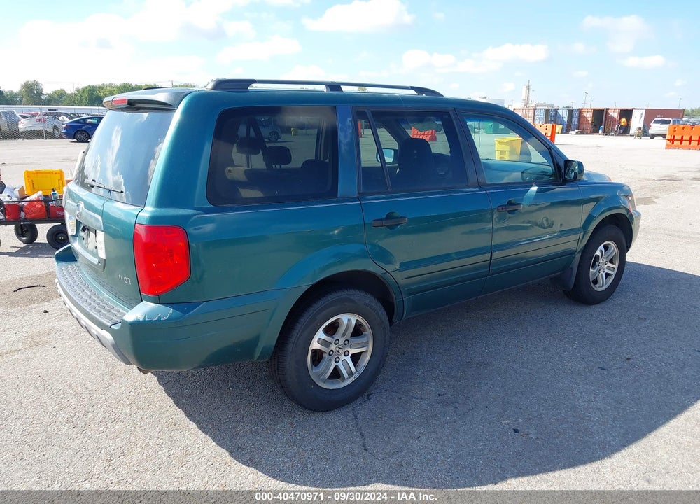 2003 HONDA PILOT EX VIN: 2HKYF18473H504535