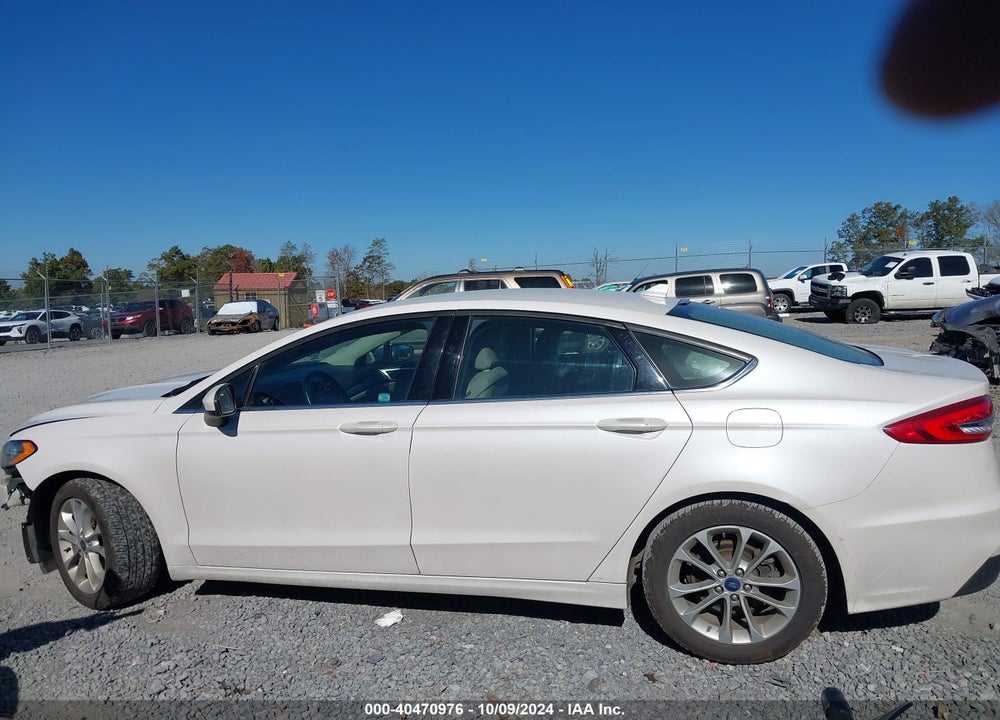 2019 FORD FUSION SE VIN: 3FA6P0HD5KR163281