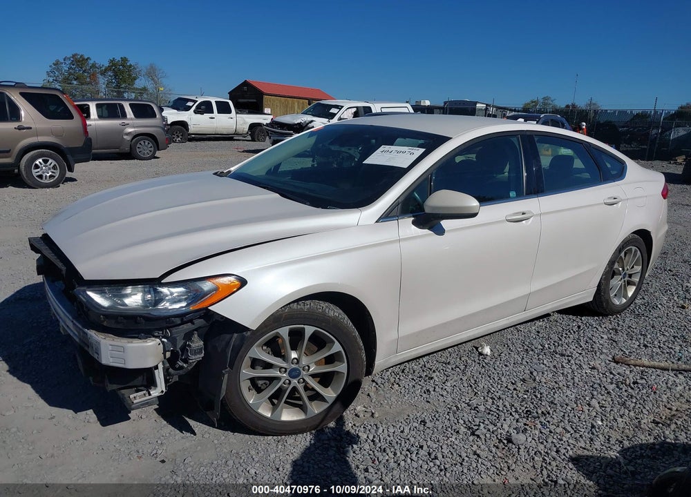 2019 FORD FUSION SE VIN: 3FA6P0HD5KR163281