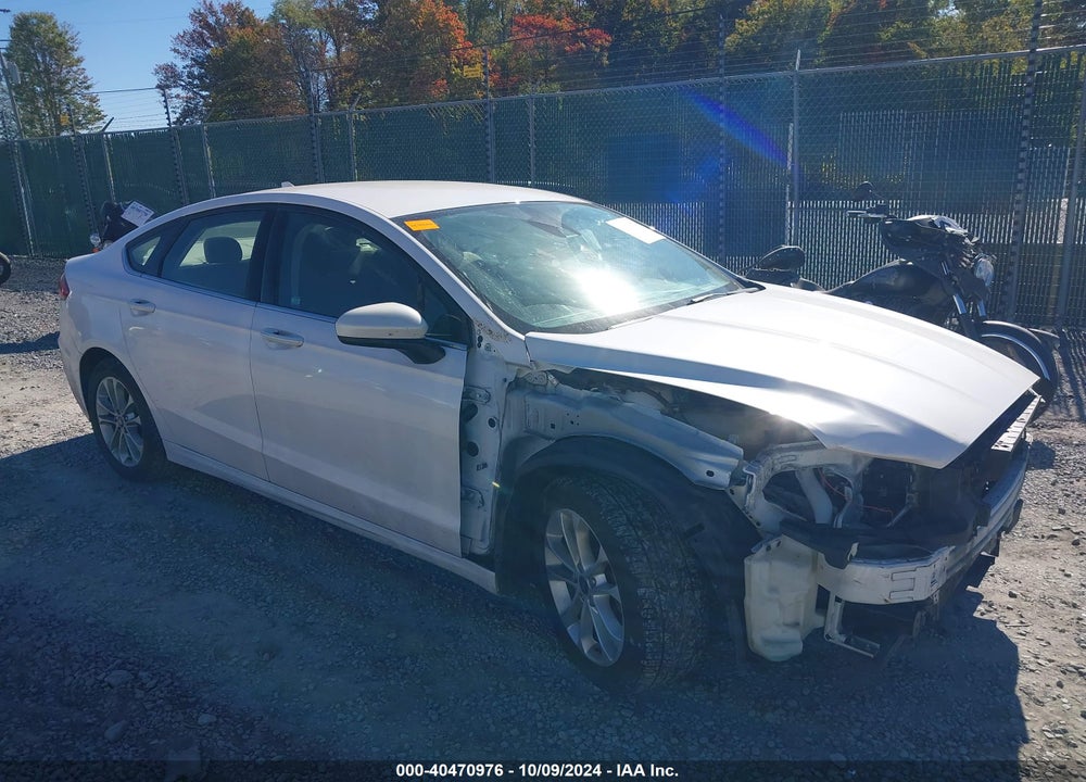 2019 FORD FUSION SE VIN: 3FA6P0HD5KR163281