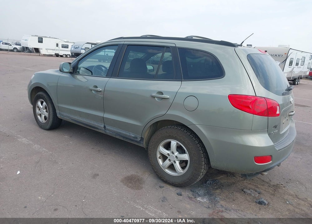 2008 HYUNDAI SANTA FE GLS VIN: 5NMSG13D08H167513