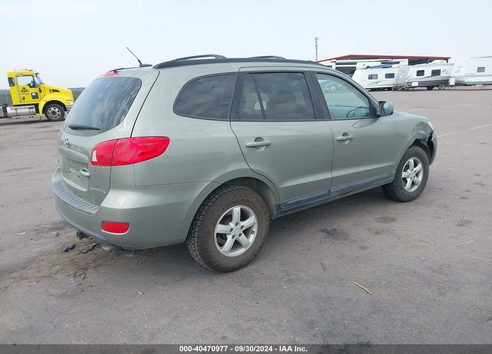 2008 HYUNDAI SANTA FE GLS VIN: 5NMSG13D08H167513