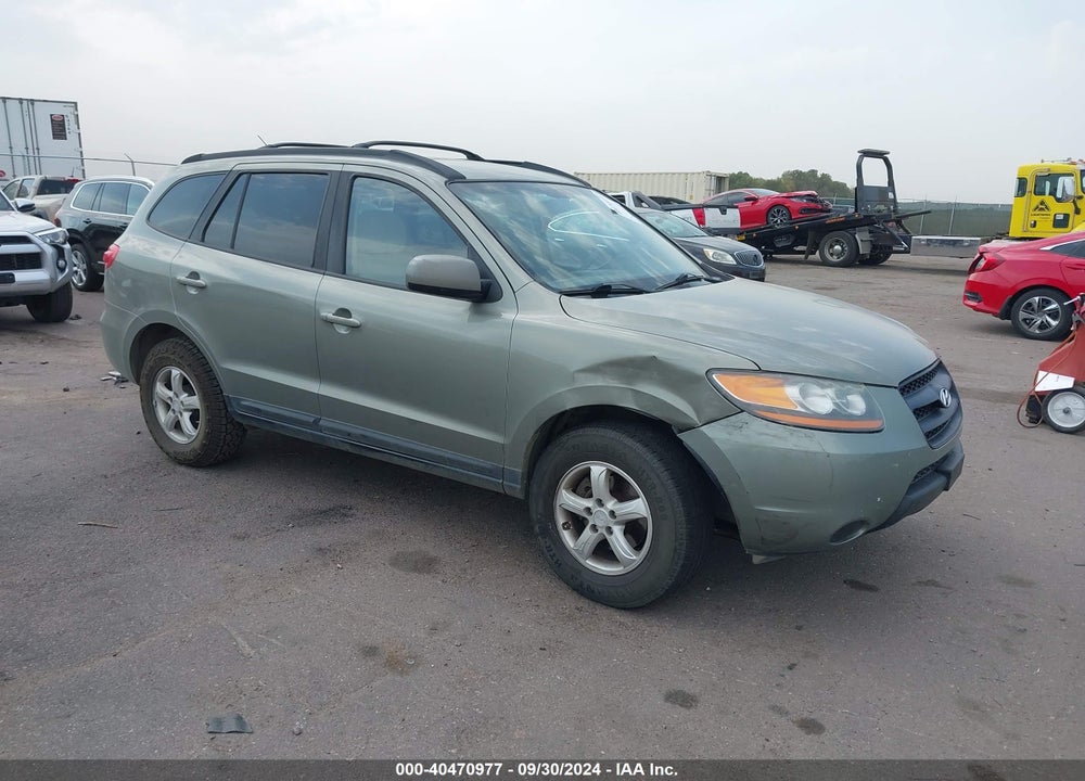2008 HYUNDAI SANTA FE GLS VIN: 5NMSG13D08H167513
