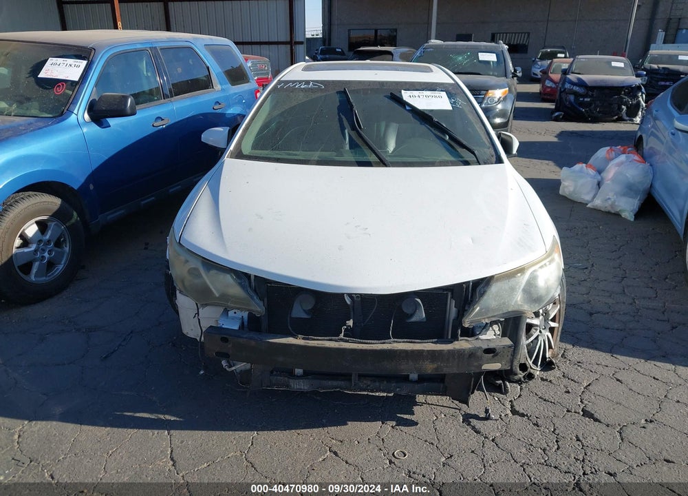 2012 TOYOTA CAMRY SE VIN: 4T1BF1FK1CU129895