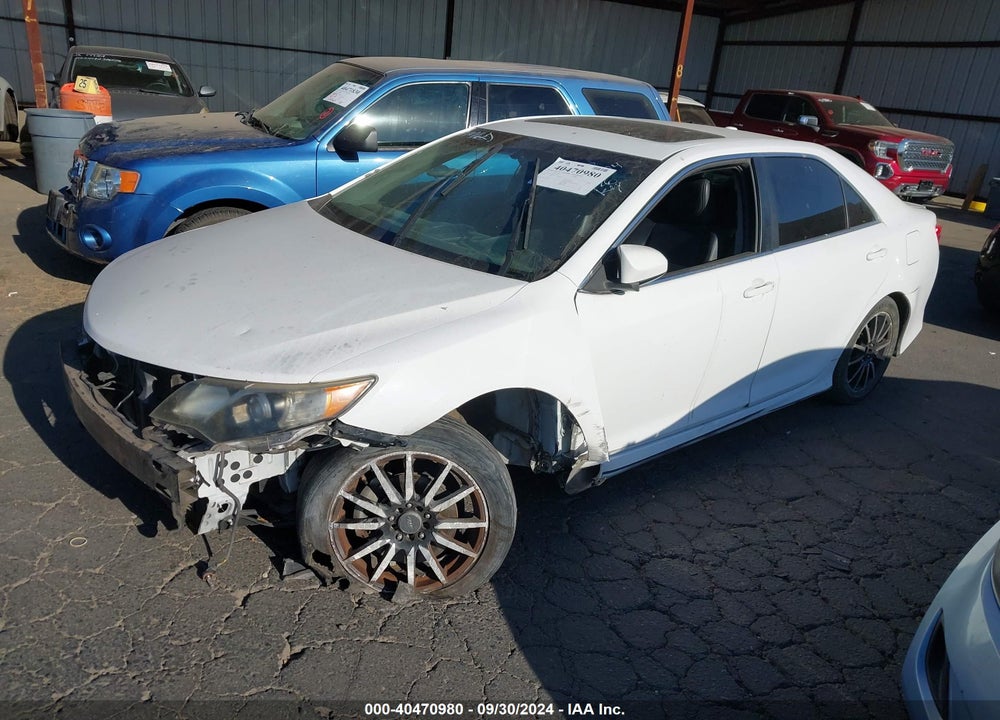 2012 TOYOTA CAMRY SE VIN: 4T1BF1FK1CU129895