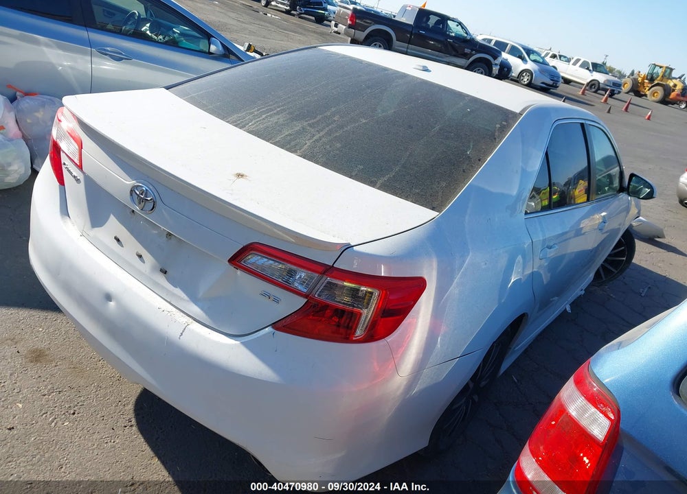 2012 TOYOTA CAMRY SE VIN: 4T1BF1FK1CU129895