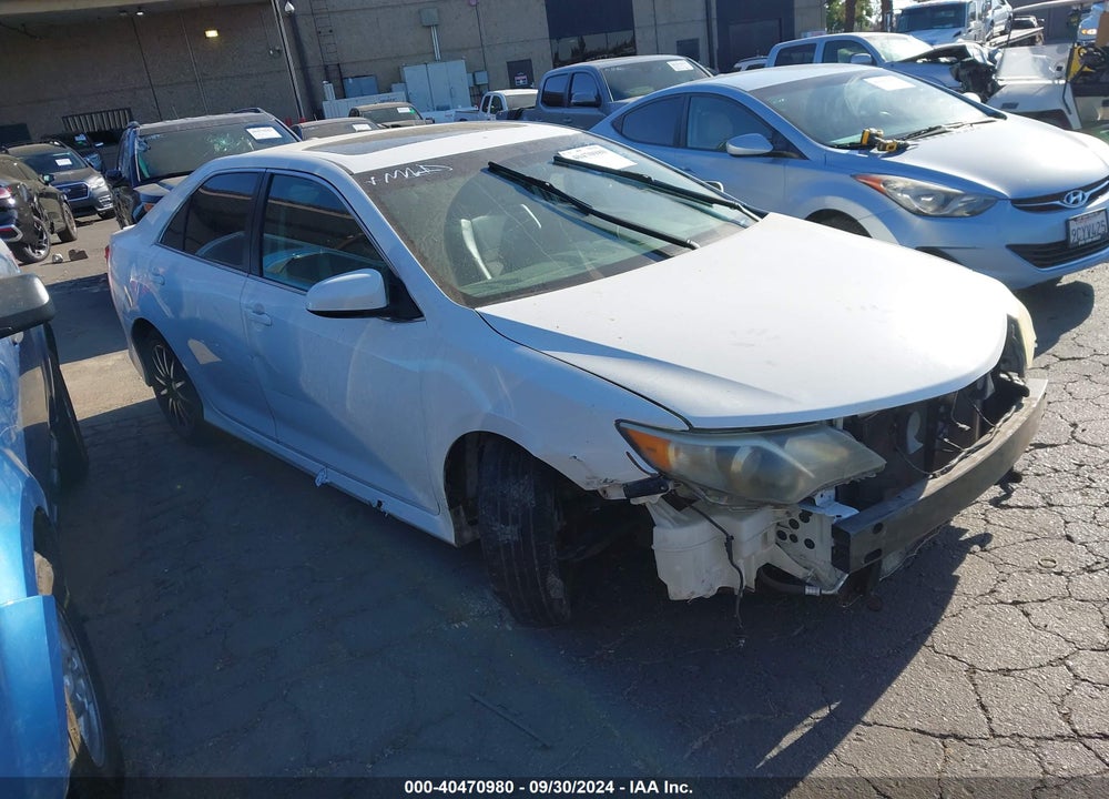 2012 TOYOTA CAMRY SE VIN: 4T1BF1FK1CU129895