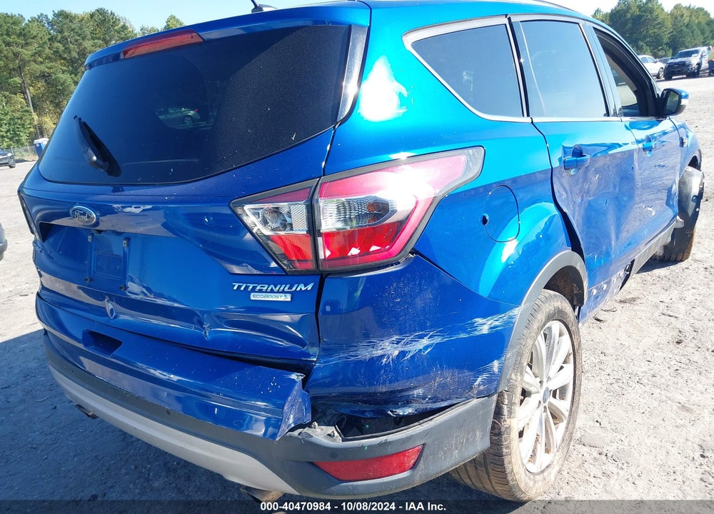 2017 FORD ESCAPE TITANIUM VIN: 1FMCU0J99HUB48730