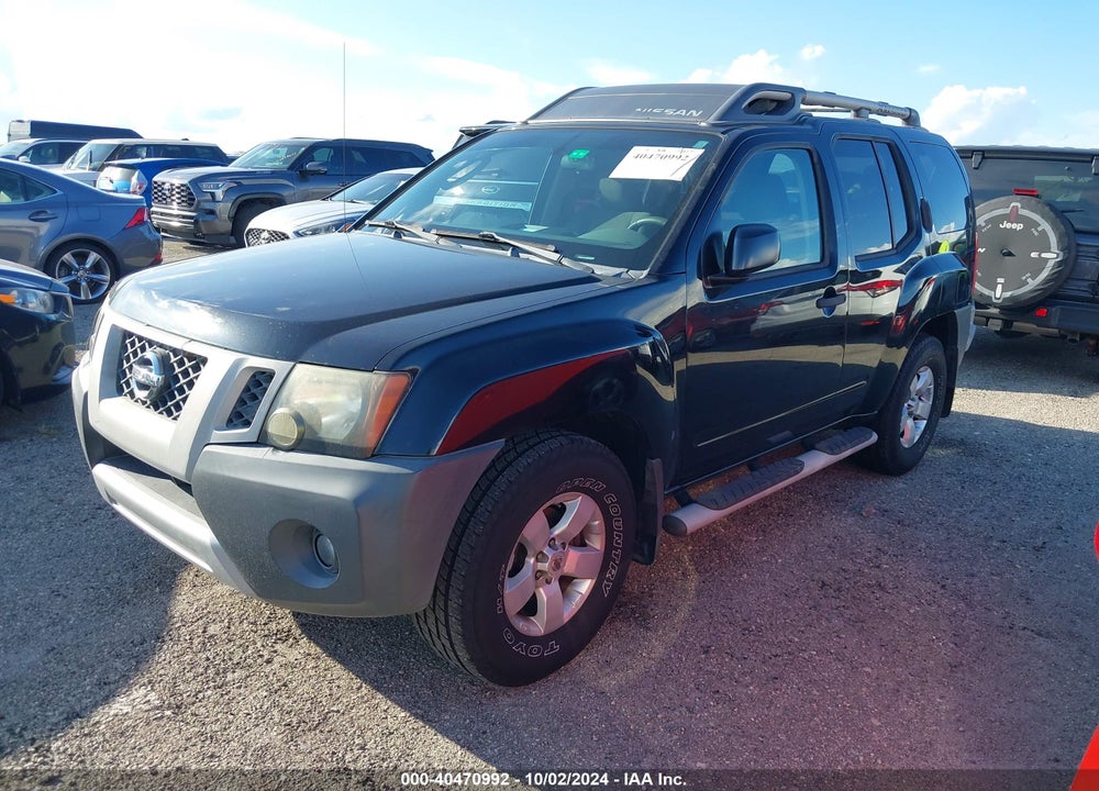 2010 NISSAN XTERRA S VIN: 5N1AN0NU2AC507821