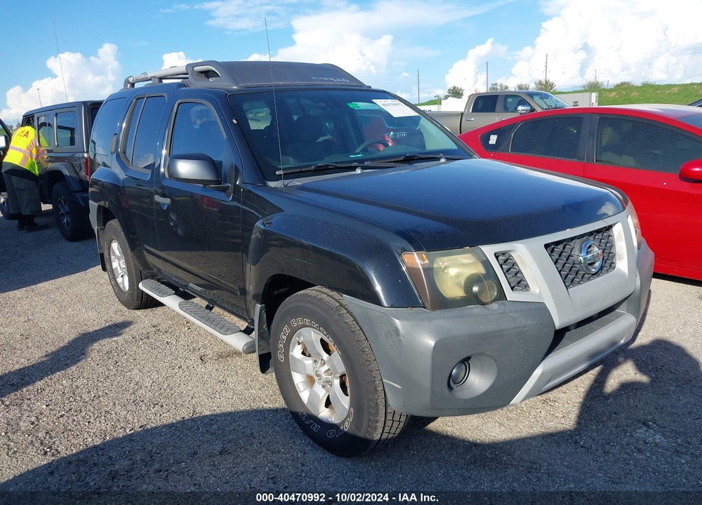 2010 NISSAN XTERRA S VIN: 5N1AN0NU2AC507821