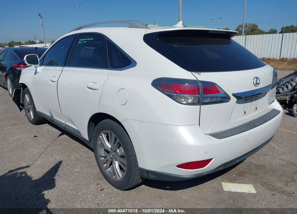 2013 LEXUS RX 350 VIN: 2T2ZK1BA0DC107506