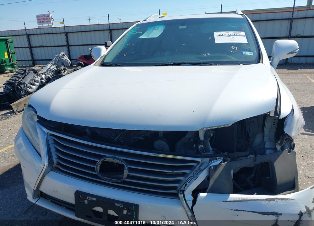 2013 LEXUS RX 350 VIN: 2T2ZK1BA0DC107506
