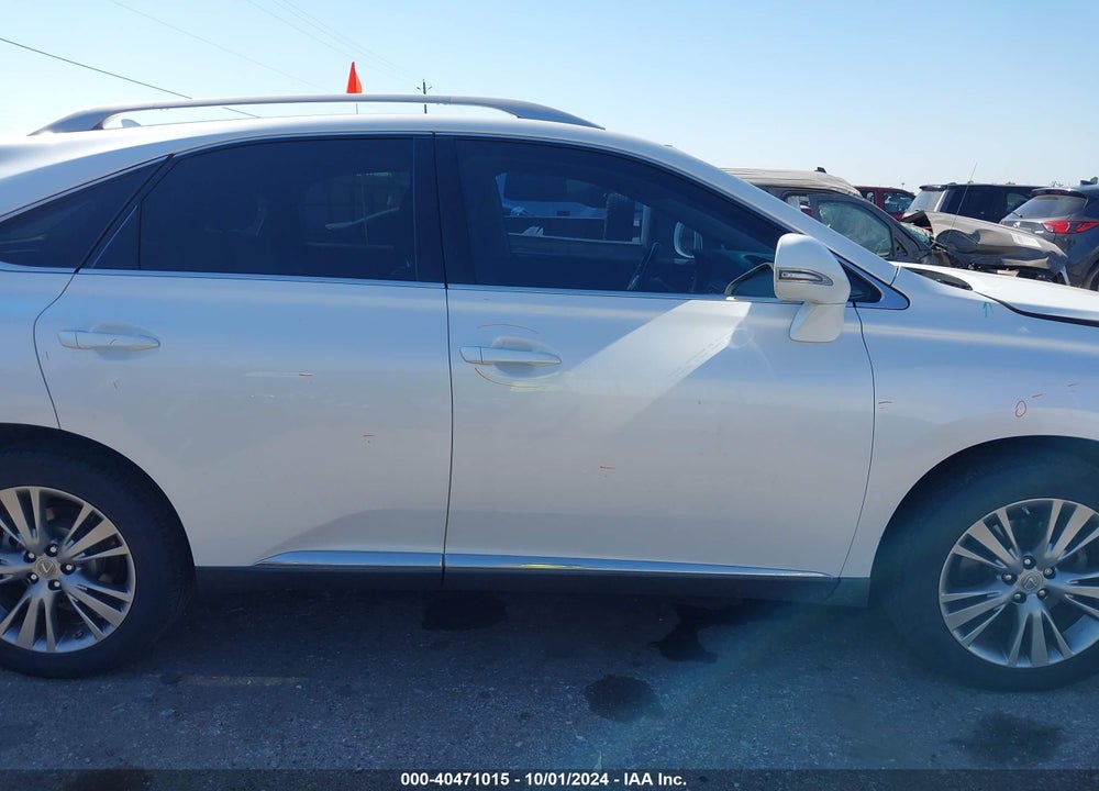 2013 LEXUS RX 350 VIN: 2T2ZK1BA0DC107506