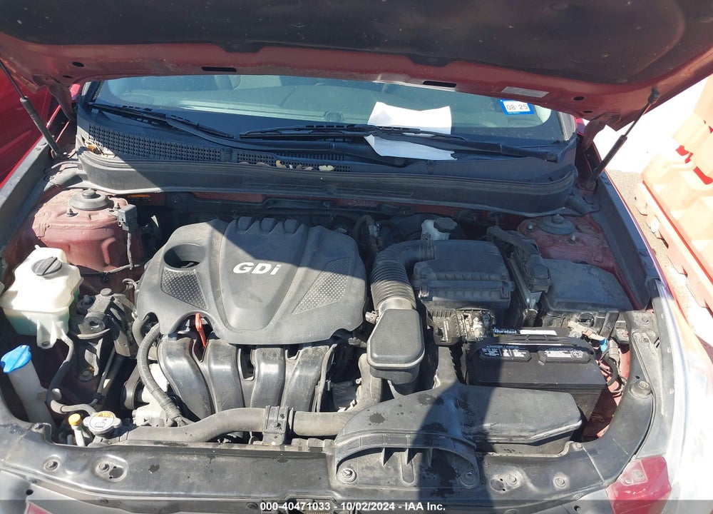 2014 HYUNDAI SONATA GLS VIN: 5NPEB4AC5EH856176