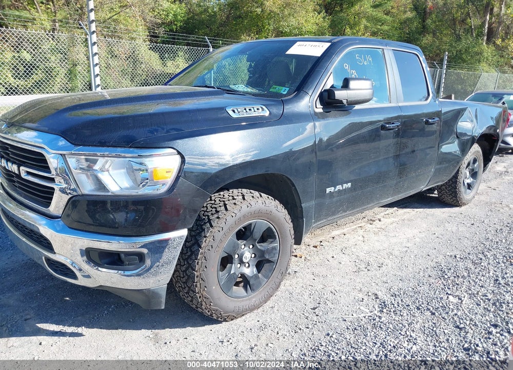 2021 RAM 1500 BIG HORN 4X4 6'4 BOX VIN: 1C6SRFBT6MN509017