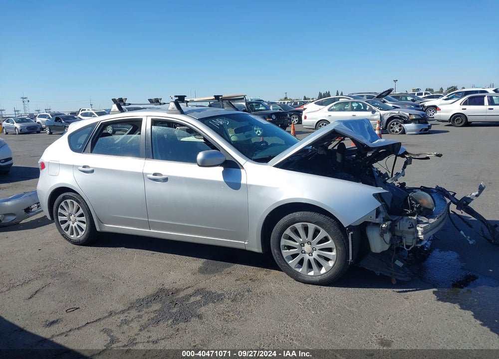 2008 SUBARU IMPREZA 2.5I VIN: JF1GH61688H823548