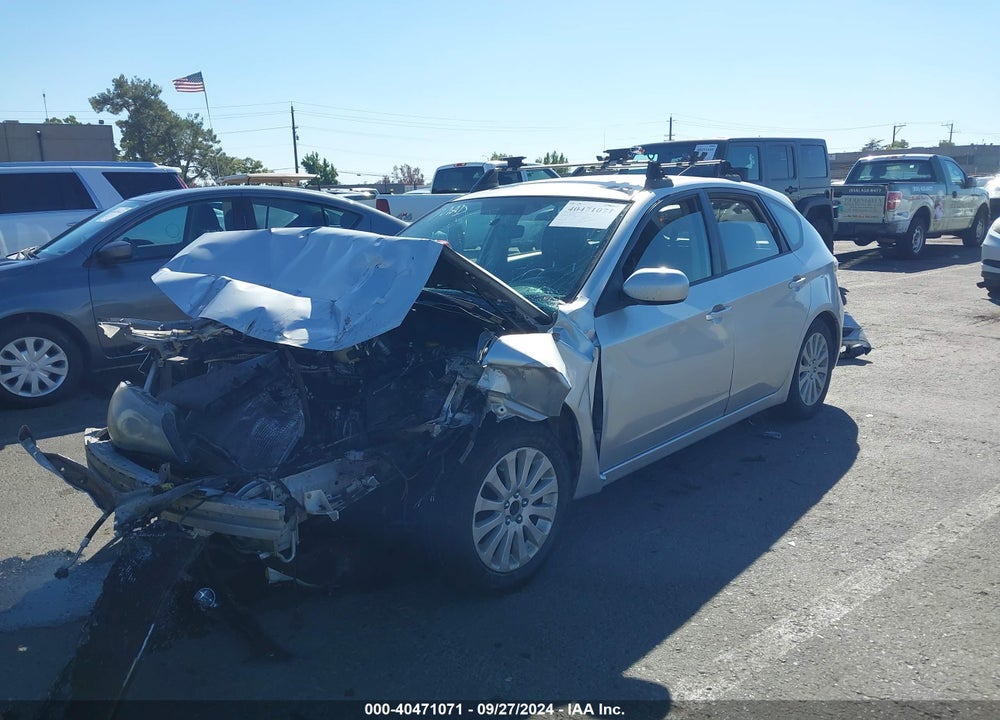 2008 SUBARU IMPREZA 2.5I VIN: JF1GH61688H823548