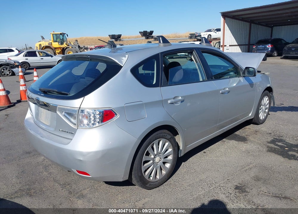 2008 SUBARU IMPREZA 2.5I VIN: JF1GH61688H823548