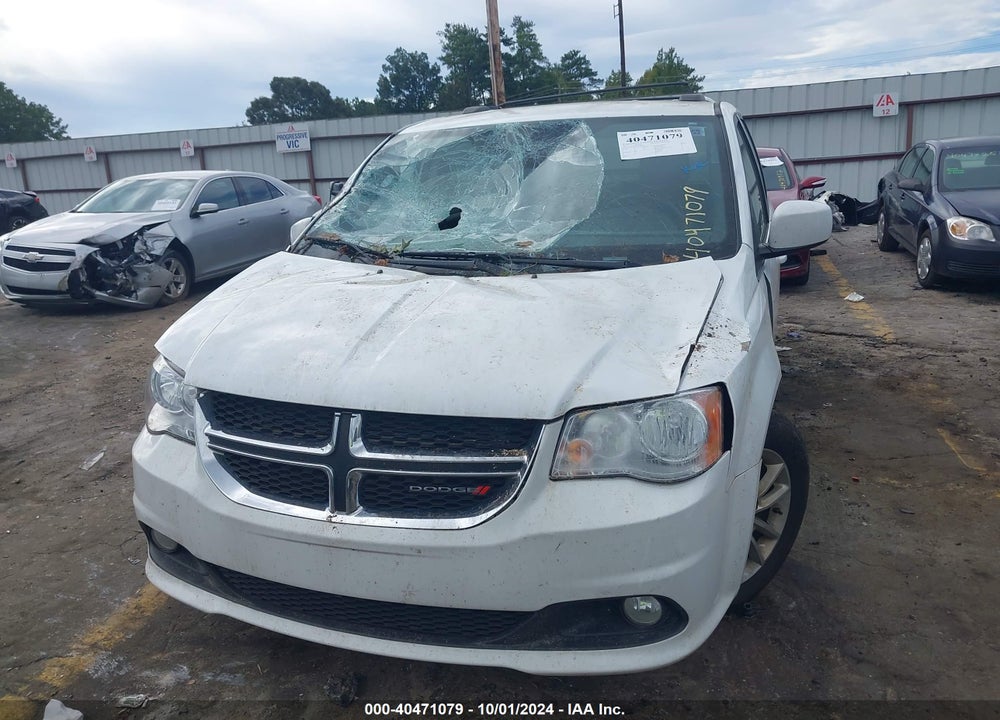 2019 DODGE GRAND CARAVAN SXT VIN: 2C4RDGCG6KR712888