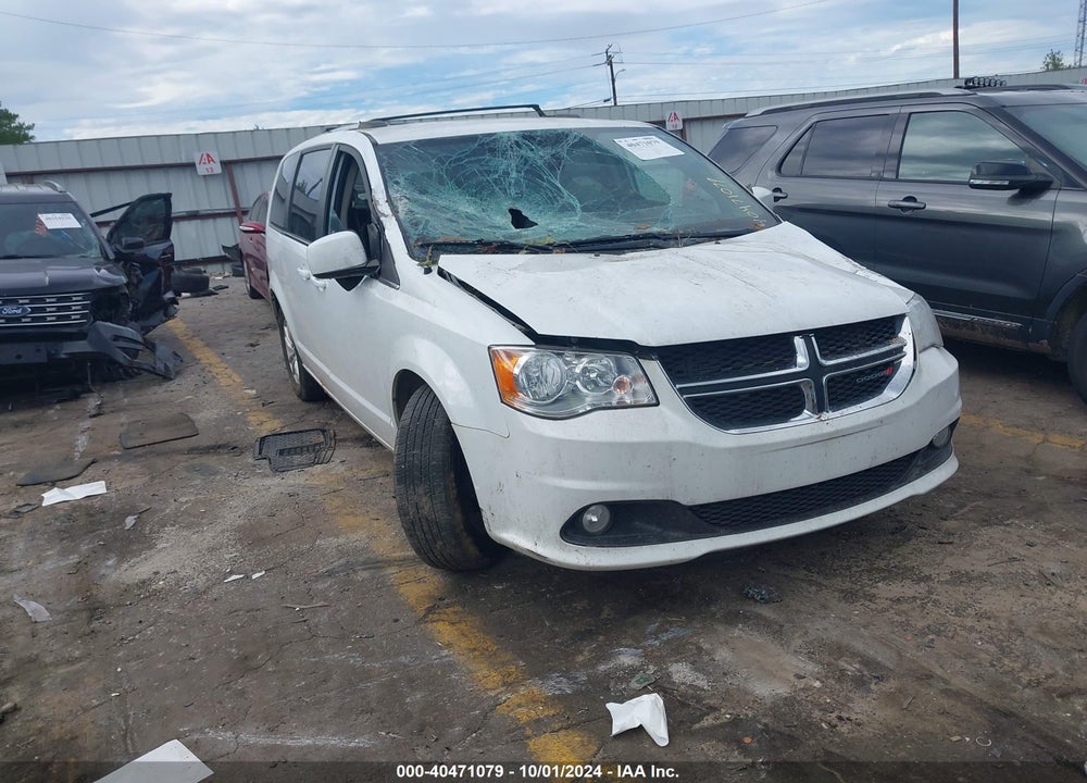 2019 DODGE GRAND CARAVAN SXT VIN: 2C4RDGCG6KR712888