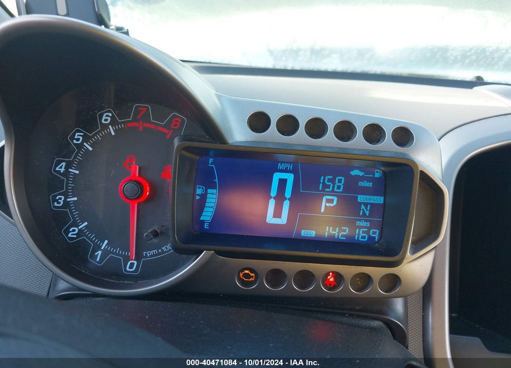 2013 CHEVROLET SONIC LT AUTO VIN: 1G1JC6SH7D4219286