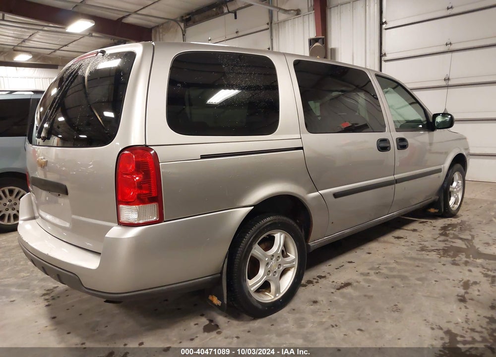 2008 CHEVROLET UPLANDER LS VIN: 1GNDV23158D147039