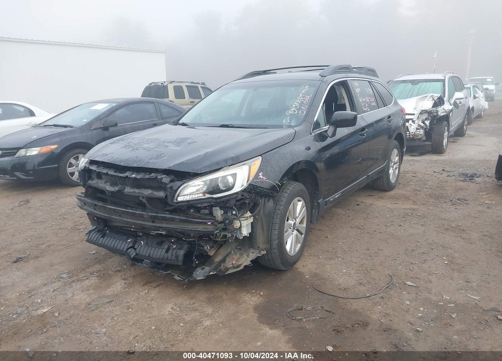 2016 SUBARU OUTBACK 2.5I PREMIUM VIN: 4S4BSACC7G3215023