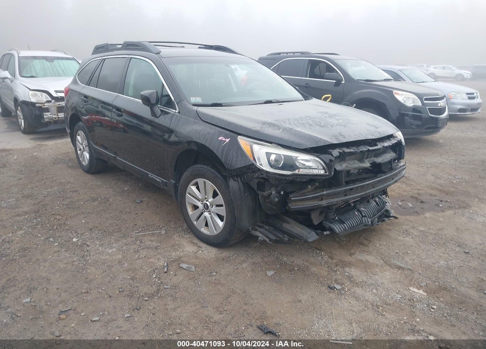 2016 SUBARU OUTBACK 2.5I PREMIUM VIN: 4S4BSACC7G3215023