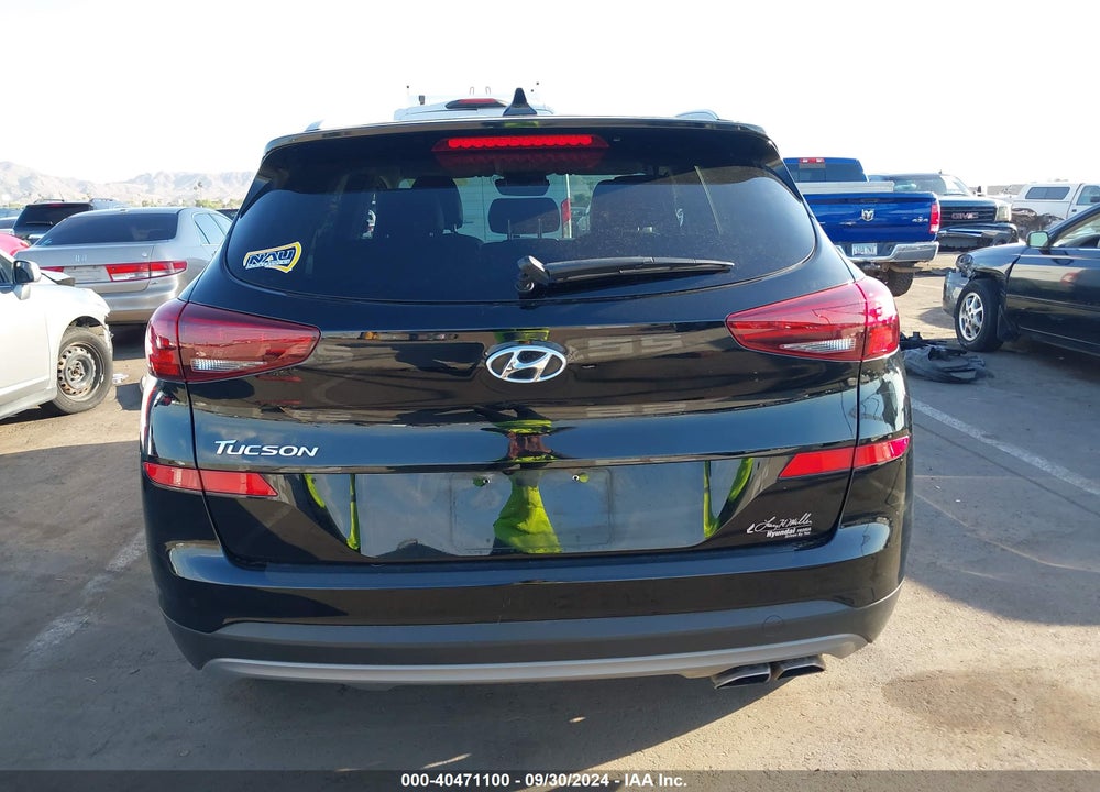 2021 HYUNDAI TUCSON LIMITED VIN: KM8J33AL9MU328176