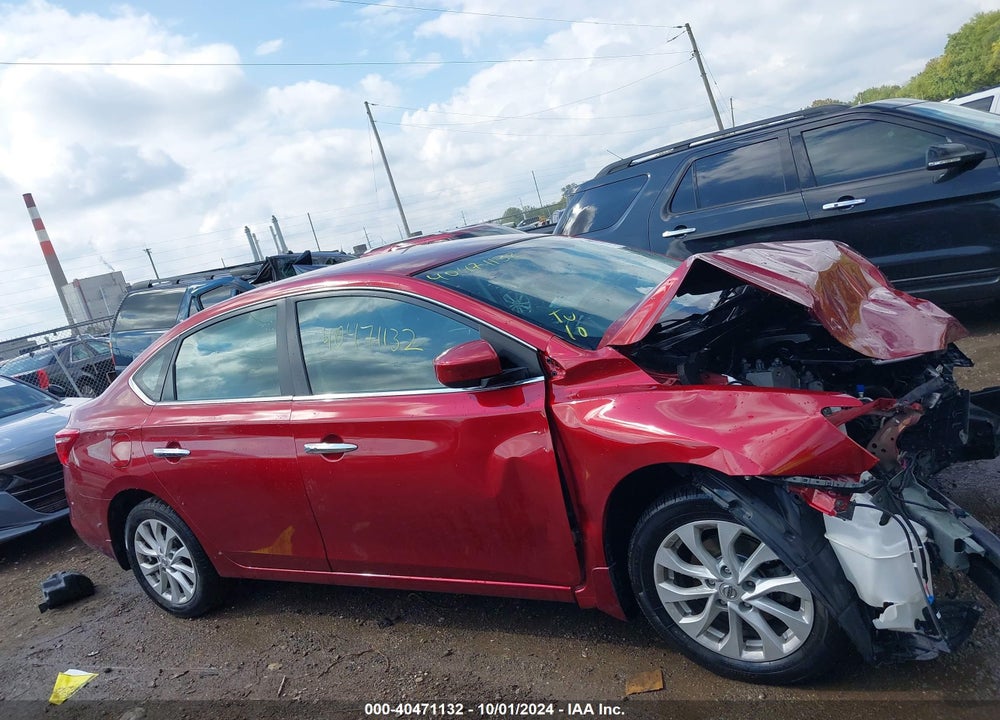 2019 NISSAN SENTRA SV VIN: 3N1AB7AP0KY416449